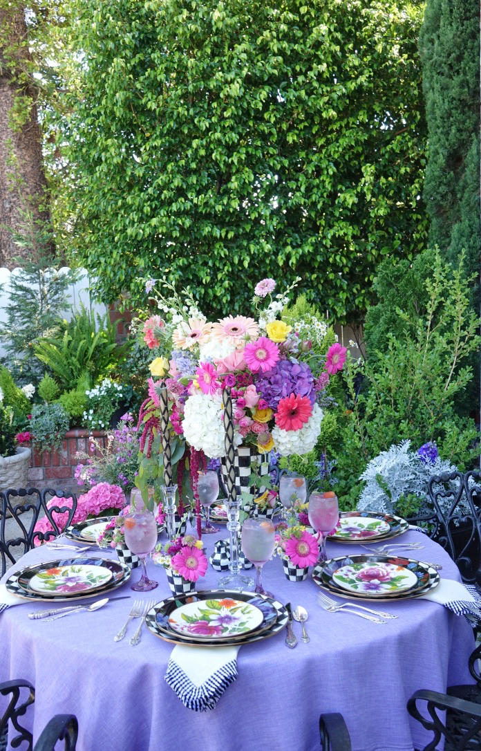 A Whimsical Garden Party Table Fig And Twigs